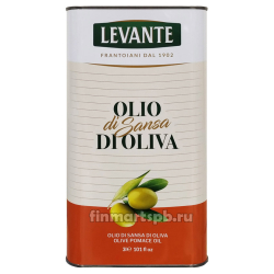 Оливковое масло Levante Olio di Sansa di Oliva - 3 л._0