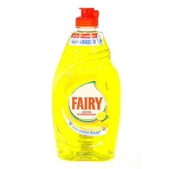 Моющие средство для посуды Fairy Lemon (с ароматом лимона) - 450 мл.