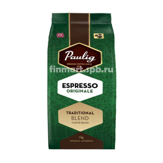 Кофе в зернах Paulig Espresso Originale - 1 кг.