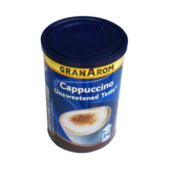 Кофейный напиток GranArom Cappuccino unsweetened (капучино без сахара) - 200 гр.