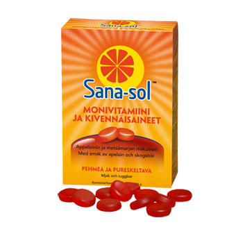 Поливитамины Sana-sol (Сана-сол жевательные таблетки) - 48 шт.
