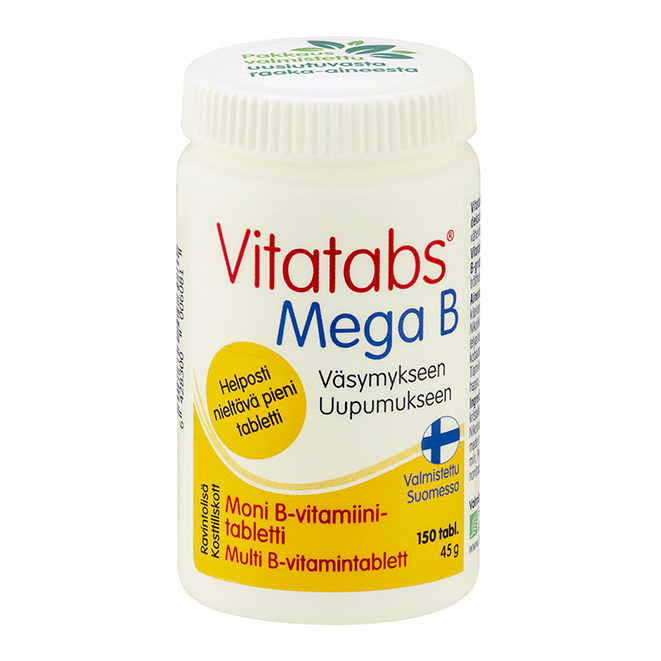 Витамины Vitatabs Mega B (Мега б) 