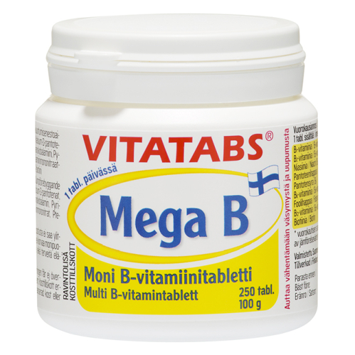 Витамины VITATABS MEGA B , 250 таб.