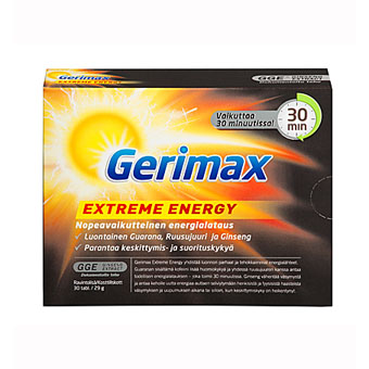 Gerimax Extreme Energy (Геримакс экстрим энерджи) - 30 шт.