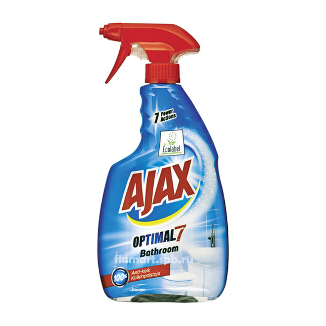 Средство для уборки ванной Ajax Bathroom Optimal 7 - 750 мл.