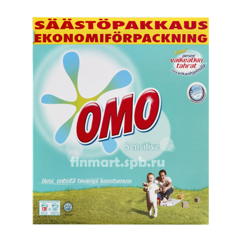 Стиральный порошок OMO Sensitive (омо гипоаллергенный) - 3.7 кг.