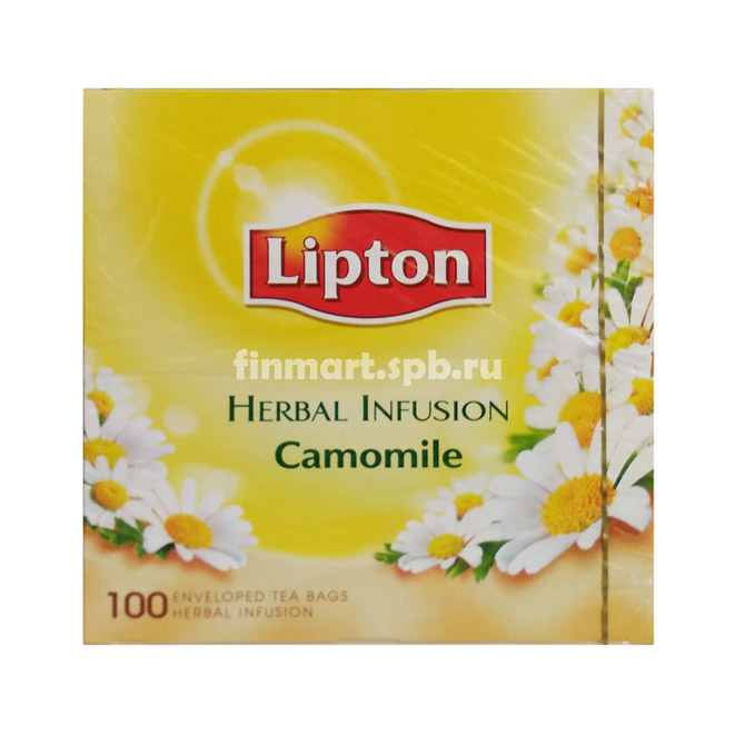 Чай Lipton Herbal Infusion Camomomile (с Ромашкой) - 100 пак.