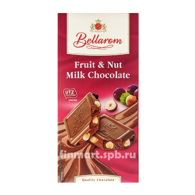 Шоколад Bellarom Fruit&Nut - 200 гр.