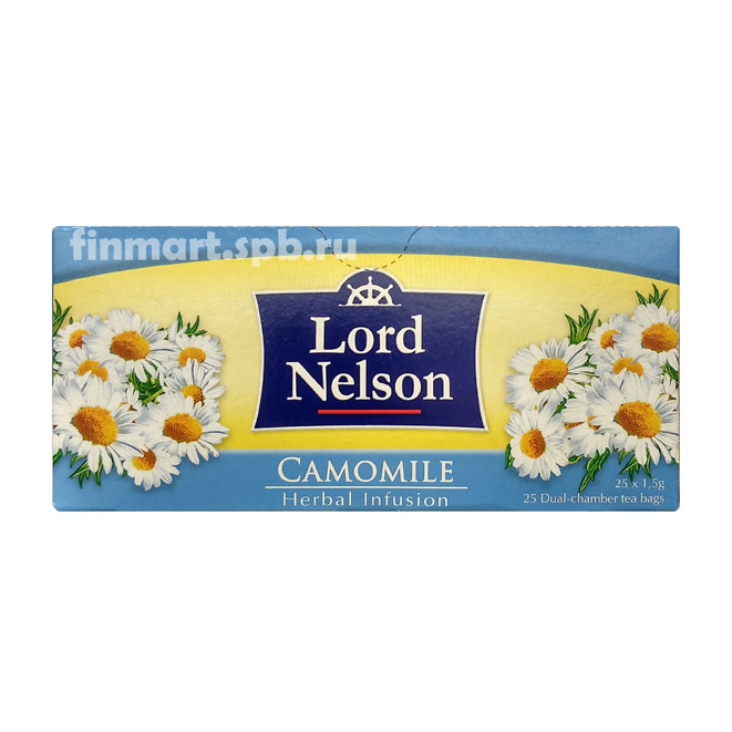 Чай c ромашкой Lord Nelson Camomile - 25 пак.