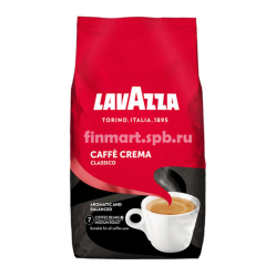 Кофе в зёрнах LavAzza Caffe Crema Classico - 1 кг._0