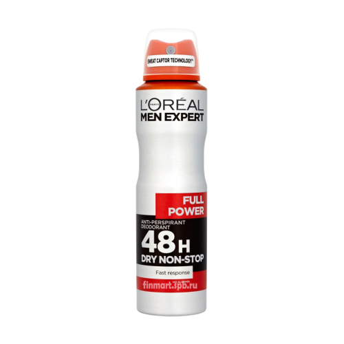 Дезодорант Loreal Men Expert Full Power - 150 мл.