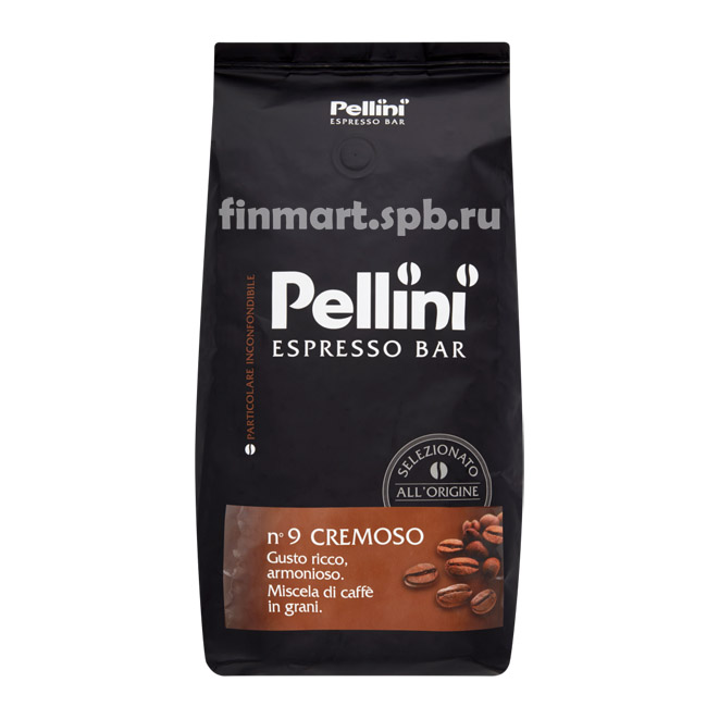 Кофе в зёрнах Pellini espresso bar N9 - 1 кг.