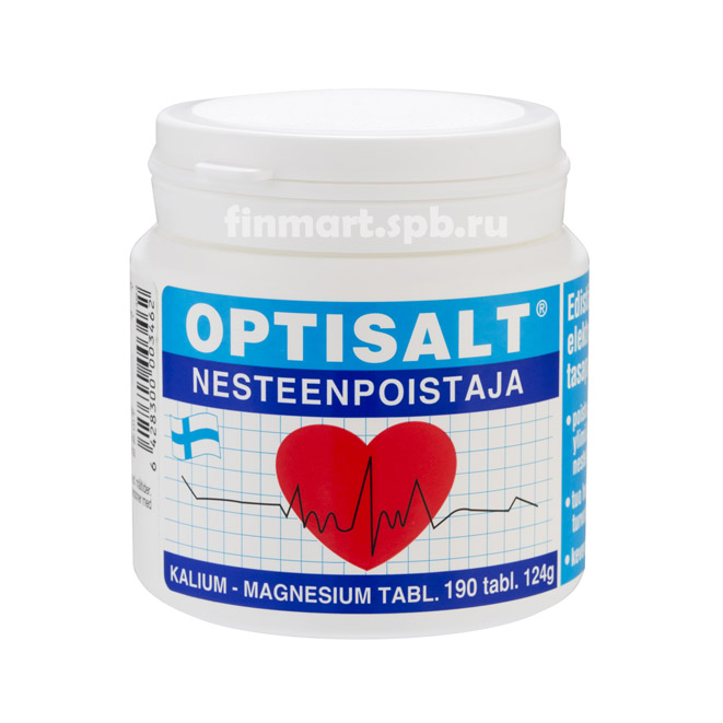 Витамины для сердца Optisalt - 190 таб.