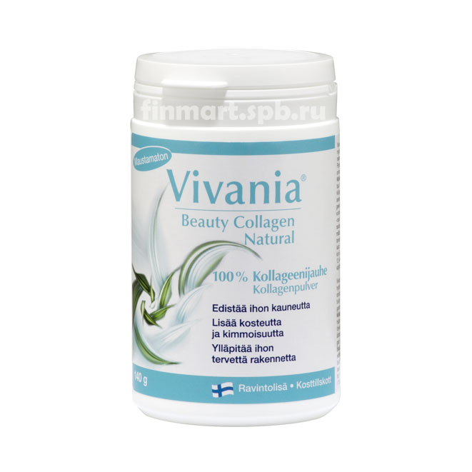 Коллагеновый порошок Vivania Beauty Collagen Natural - 140 гр.