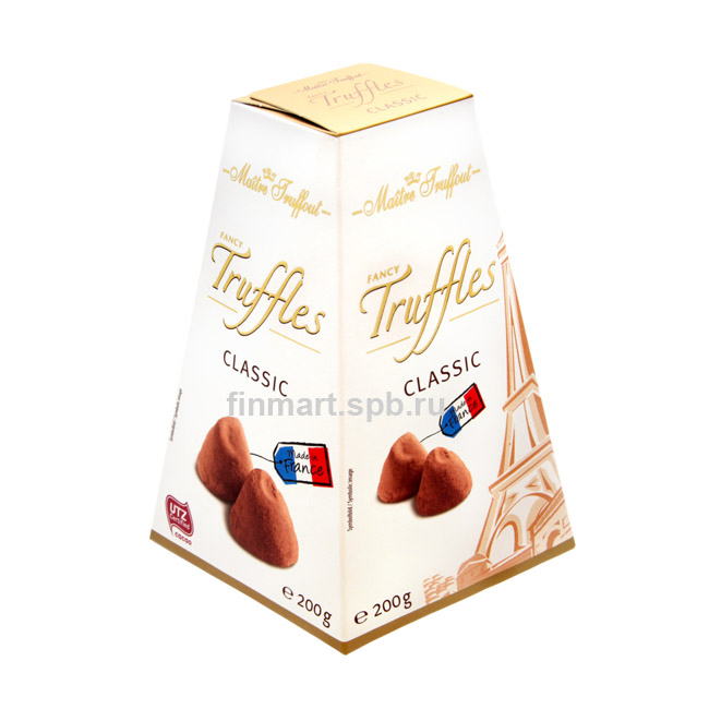 Шоколадные трюфели Maitre Truffout Coffee - 200 гр.
