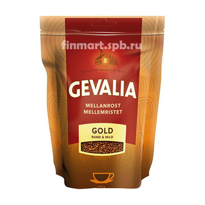 Растворимый кофе Gevalia instant mellanrost - 200 гр.