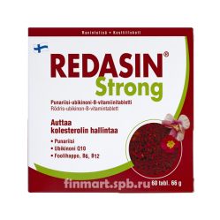 Витамины Redasin Forte (Красный рис B12, B6, Q10) - 60 таб._1
