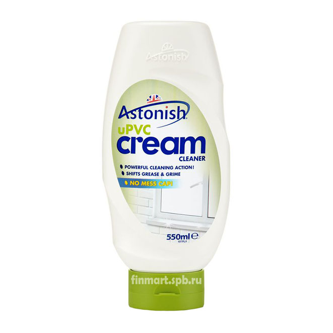 Средство для очистки пвх Astonish uPVC Cream Cleaner - 550 мл.