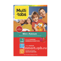 Витамины для детей Multi-Tabs Mini + Kalsium - 60 шт._1
