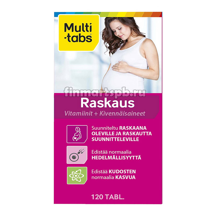 Витамины для беременных и кормящих Multi-Tabs Raskaus