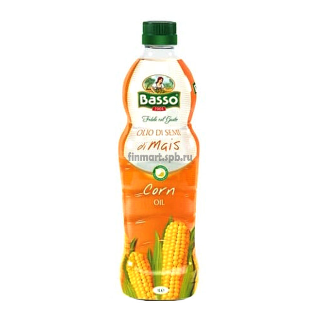 Масло кукурузное Basso Olio Di Semi of Mail - Corn Oil - 1 л.