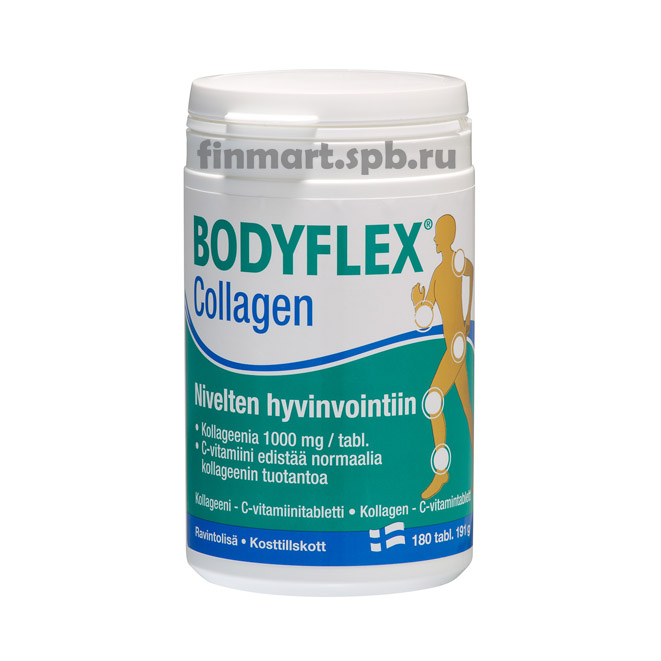 BODYFLEX Collagen (Колаген, Витамин С) - 180 шт.