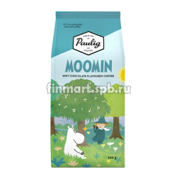 Кофе молотый Paulig Moomin Mint Chocolate (c мятным ароматом) - 200 гр._0