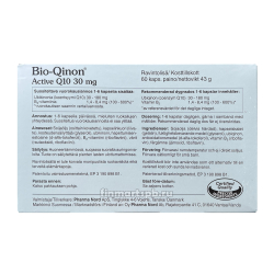 Убихинон Pharma Nord Bio-Qinon Active Q10 30 mg - 60 таб._1