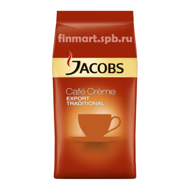 Кофе в зёрнах Jacobs Cafe Creme - 1 кг.
