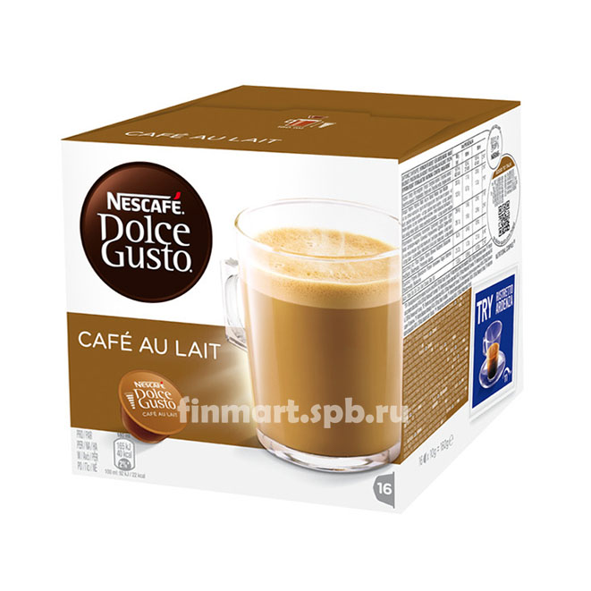 Nescafe Dolche Gusto cafe au lait - 16 шт.