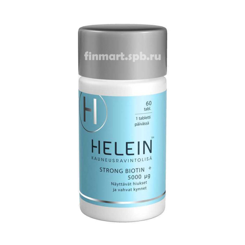 Витамины для волос и ногтей Helein Strong Biotin + - 60 шт.