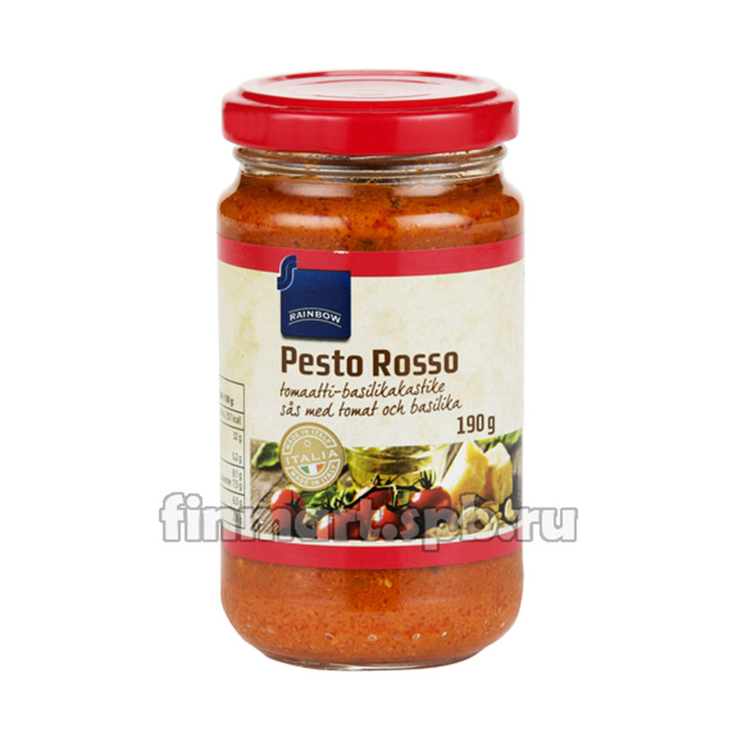 Итальянский соус песто из томатов Rainbow Pesto Rosso