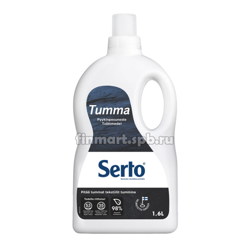 Гель для стирки чёрный тканей Serto tumma - 1.6 л.