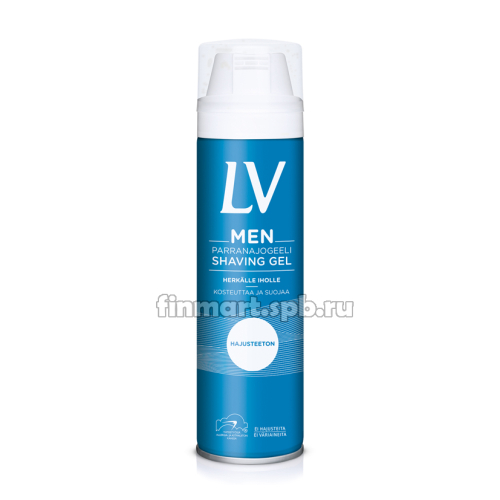 Гель для бритья LV men shaving gel - 200 мл.