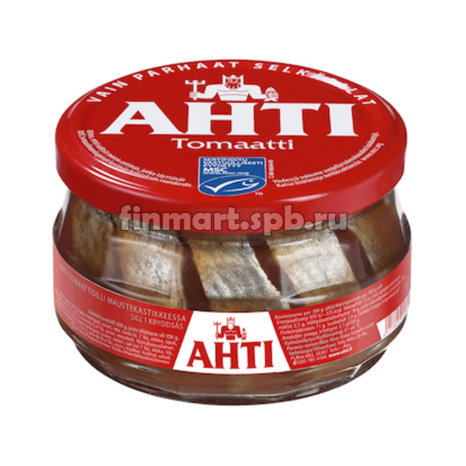 Селедка Ahti tomaatti (с томатом) - 250 гр.