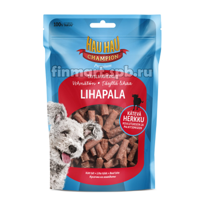 Лакомство для собак Hau hau Lihapala (говядина) - 100 гр.