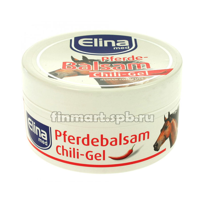 Конский бальзам Elina Pflerdebalsam Chili-Gel  -150 мл.