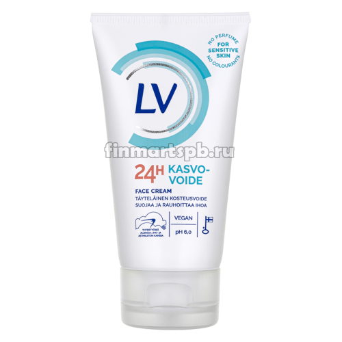Крем для лица LV 24h kasvovoide face cream.