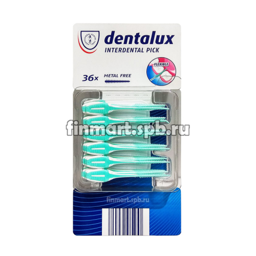 Ершики для зубов Dentalux Interdental pick - 36 шт.