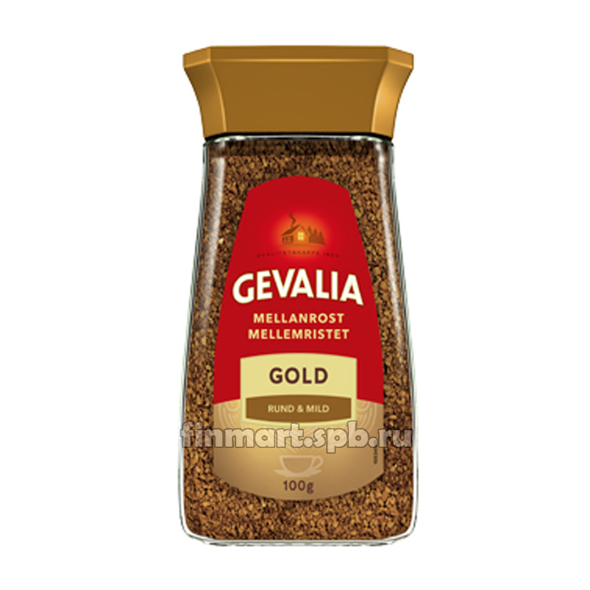 Растворимый кофе Gevalia instant mellanrost - 200 гр.