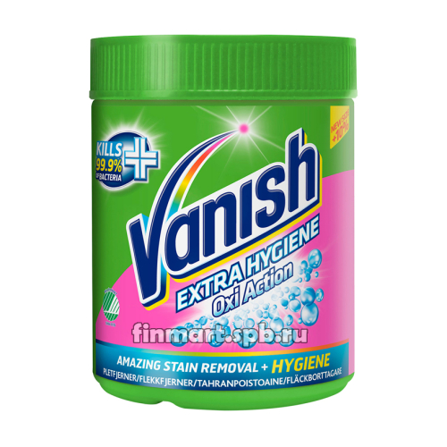Пятновыводитель Vanish Oxi Action Extra Hygiene - 520 гр. 