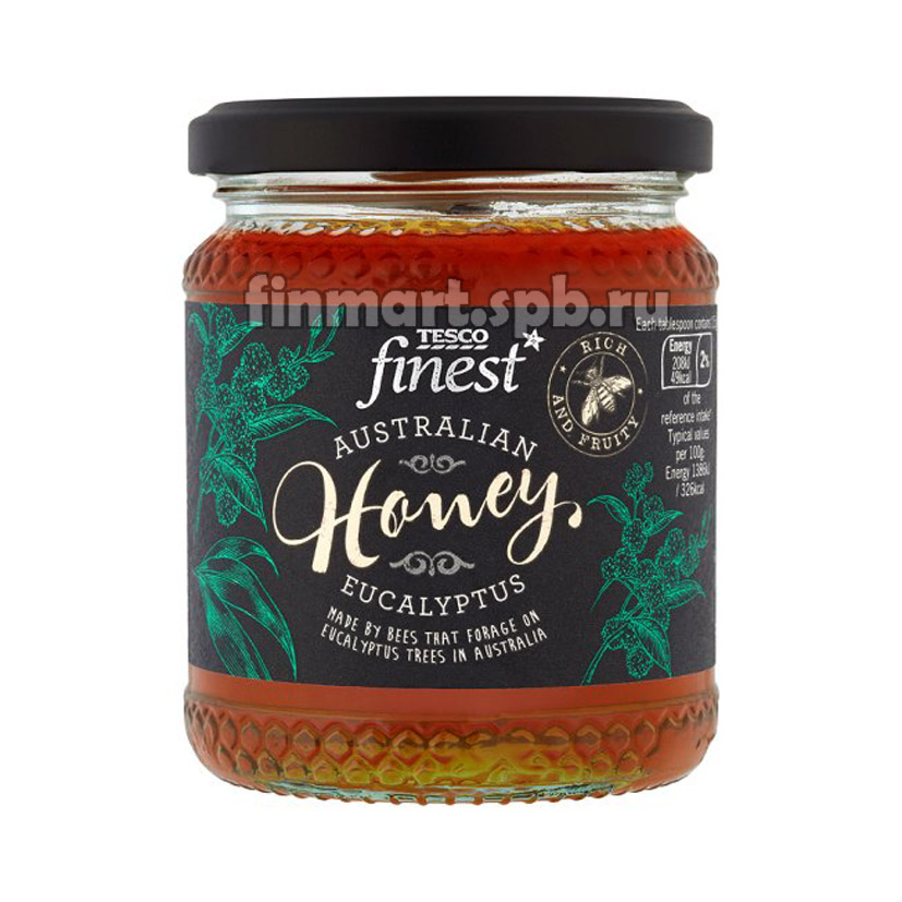 Мёд эвкалиптовый Tesco australian honey - 340 гр.