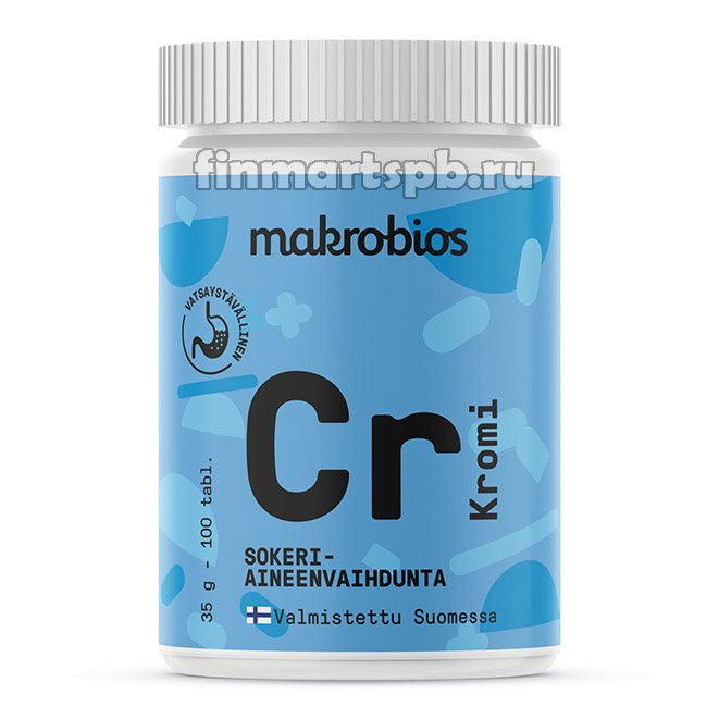 Maсrobios Chromium (хром в таблетках)