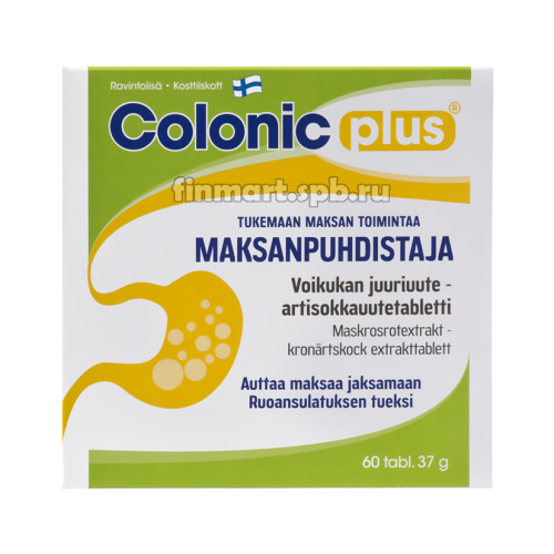Витамины Colonic Plus Maksanpuhdistaja (для очистки печени) - 60 таб.