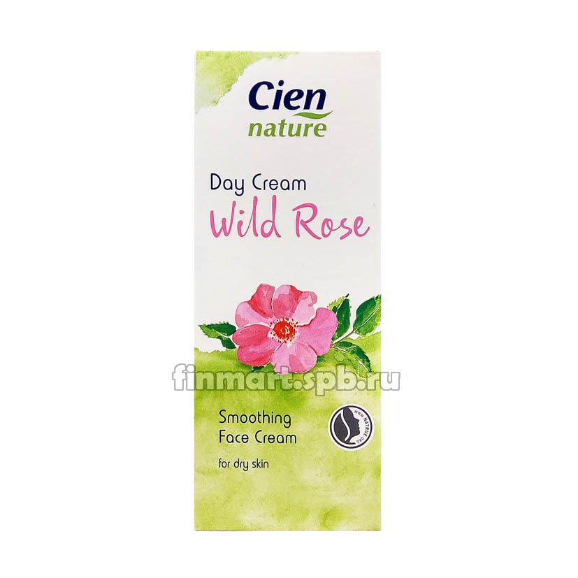 Дневной крем для лица Cien nature Day cream (wild rose - с экстрактом розы) - 50 мл.