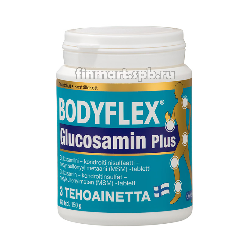 Витамины для суставов  BODYFLEX Glucosamin plus (Бодифлекс) - 120 шт.