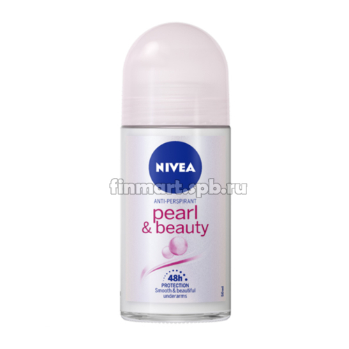 Антиперспирант для женщин Nivea Pearl&Beauty - 50 мл.