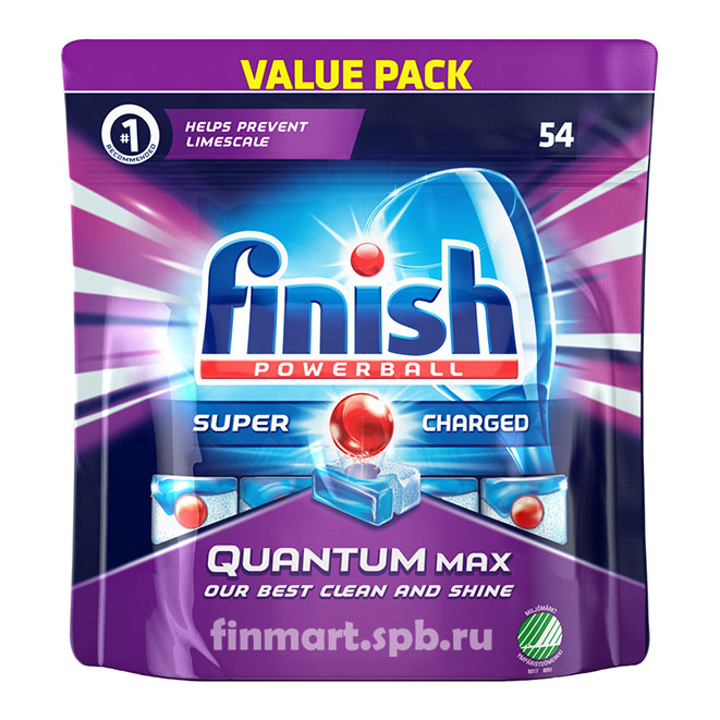 Таблетки для ПММ Finish Quantum MAX - 30 таб.