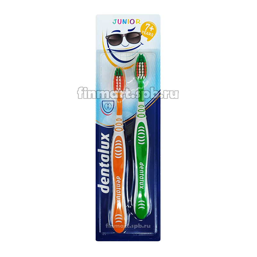 Зубная щетка Dentalux Junior (с 7-и лет) - 2 шт.