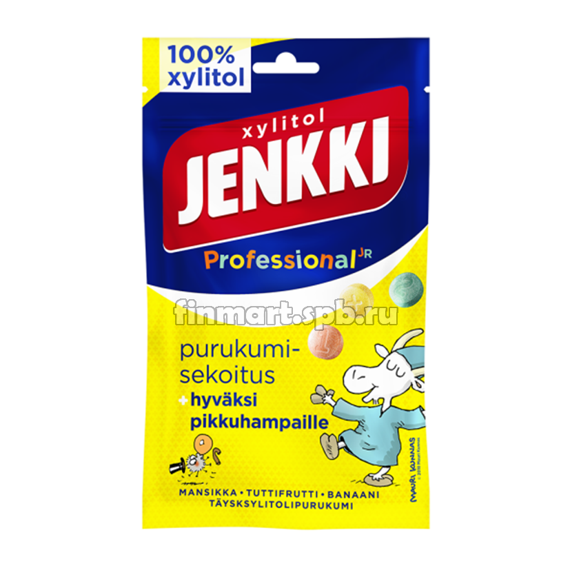 Жевательная резинка Jenkki Professional JR purukumi-sekoitus - 75 гр.